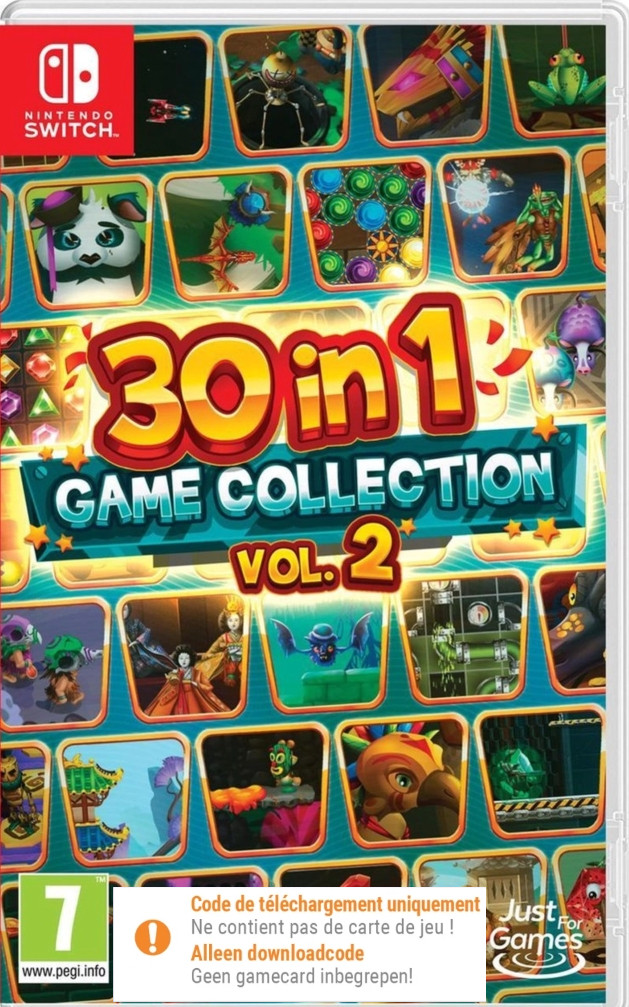 30 in 1 Game Collection Vol. 2 (Code in a Box) - Nintendo Switch