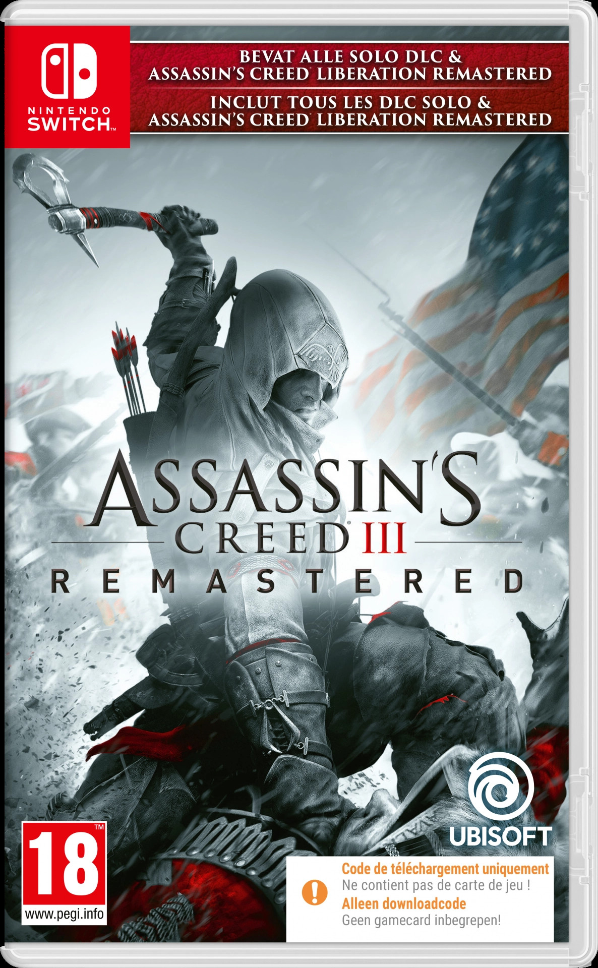 Assassin's Creed 3 Remastered (digitaal)