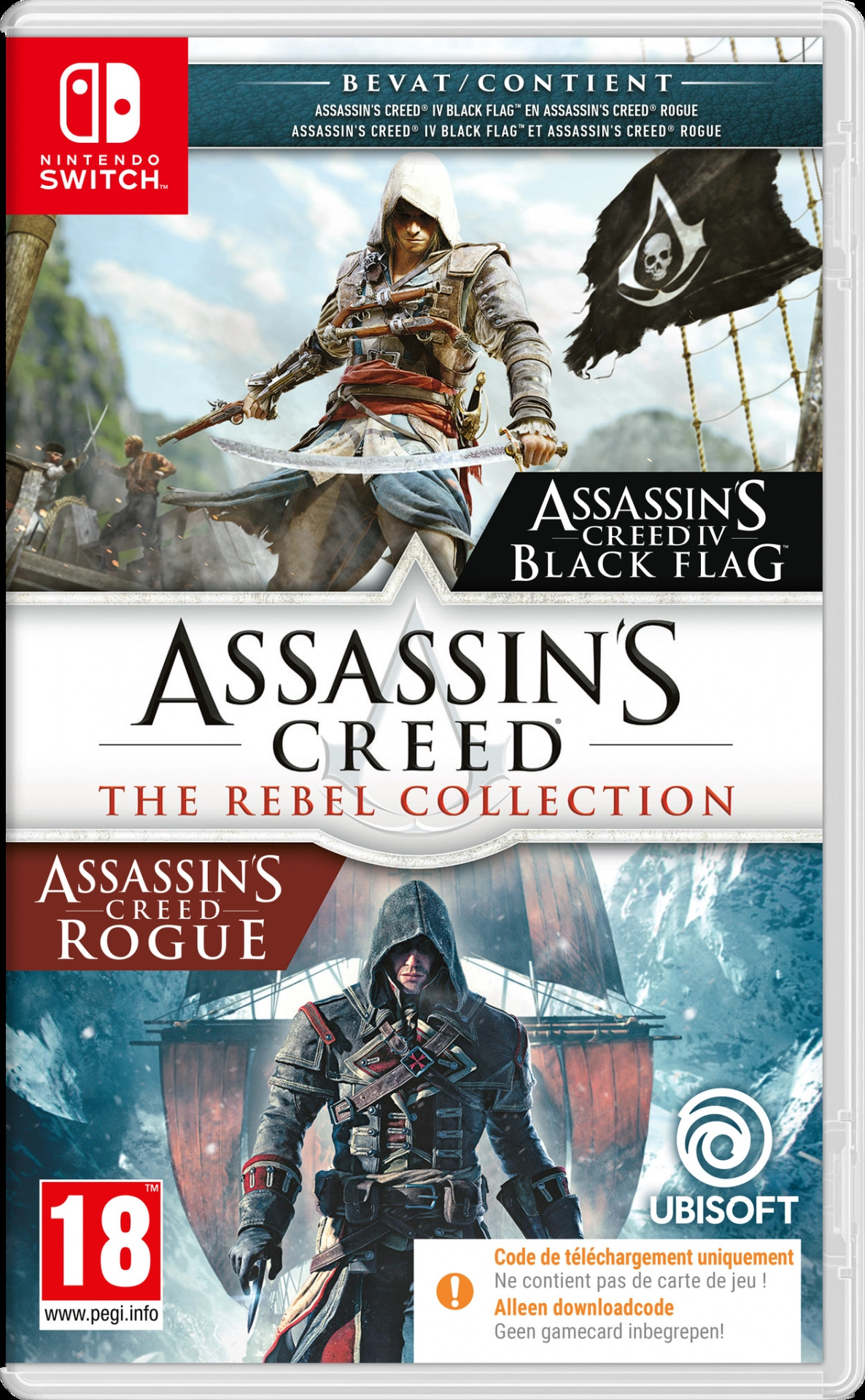 Assassin's Creed the Rebel Collection (Code in a Box) - Nintendo Switch
