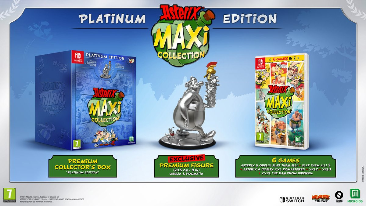 Asterix Maxi Collection Platinum Edition - Nintendo Switch