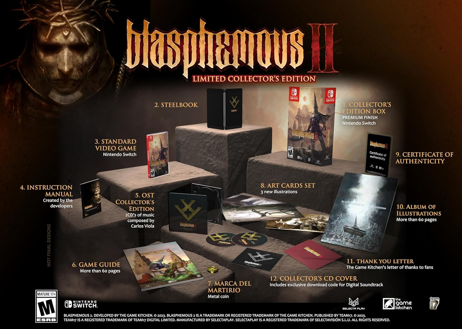 Blasphemous II Limited Collector's Edition - Nintendo Switch