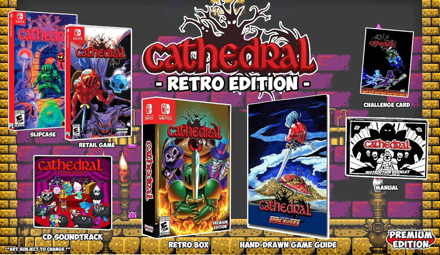 Cathedral Retro Edition (schade aan doos) - Nintendo Switch