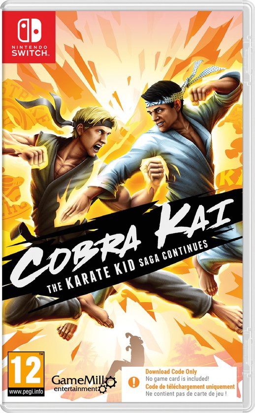 Cobra Kai the Karate Kid Saga Continues (code in a box) - Nintendo Switch