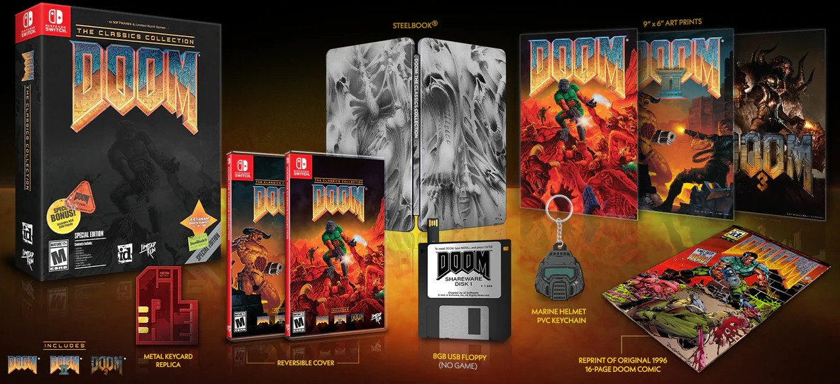 DOOM - The Classics Collection Special Edition (Limited Run Games) - Nintendo Switch