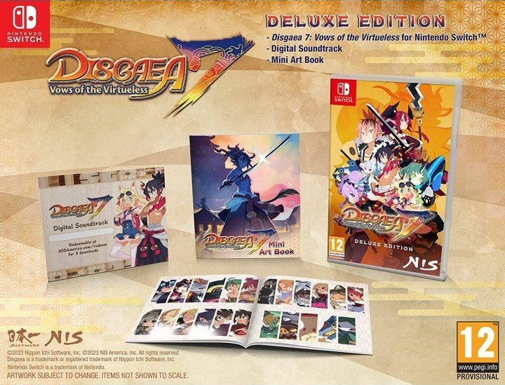 Disgaea 7: Vows of the Virtueless Deluxe Edition - Nintendo Switch