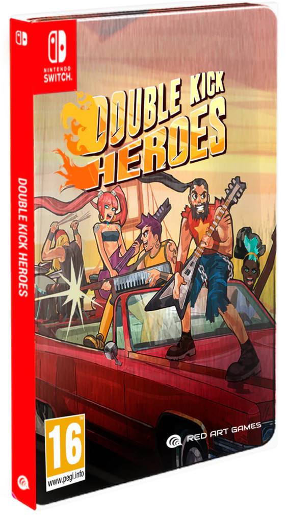 Double Kick Heroes Steelbook Edition - Nintendo Switch