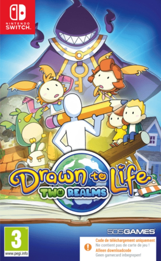 Drawn to Life: Two Realms (Code in a Box) - Nintendo Switch