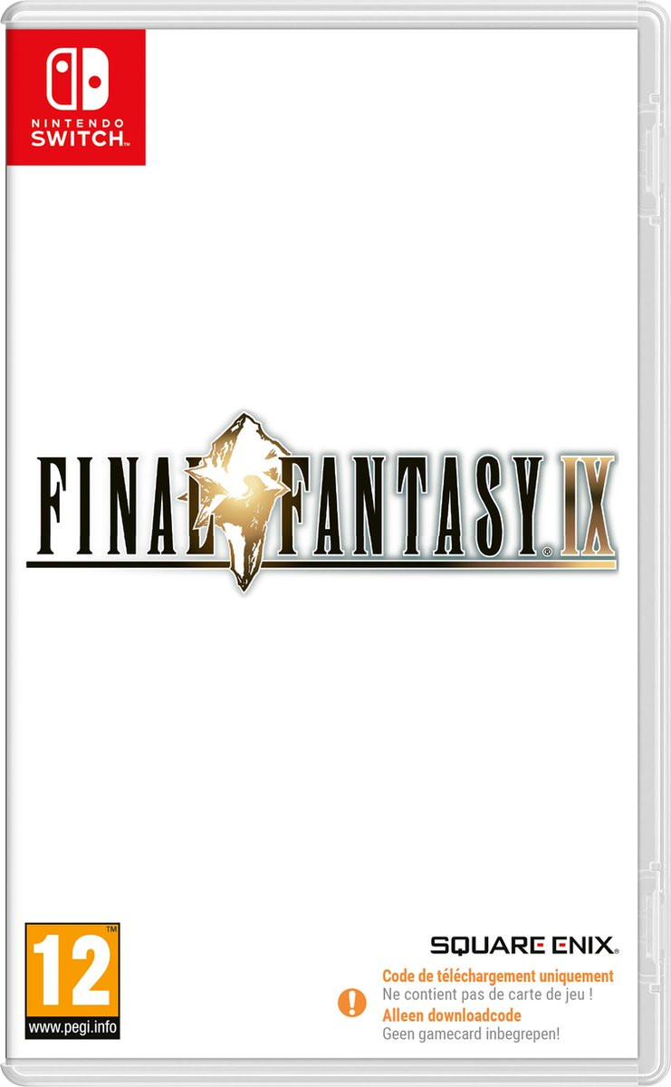 Final Fantasy IX (Code in a Box) - Nintendo Switch