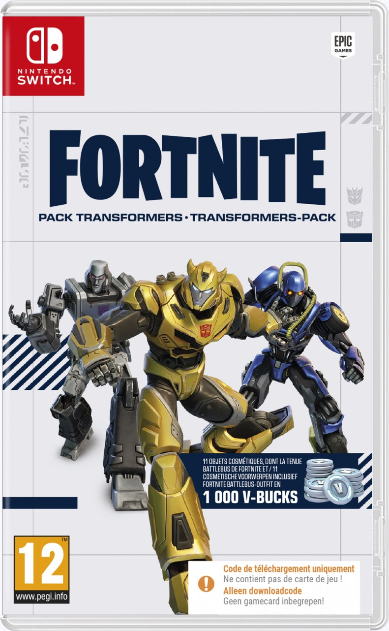 Fortnite Transformers Pack (Code in a Box) - Nintendo Switch