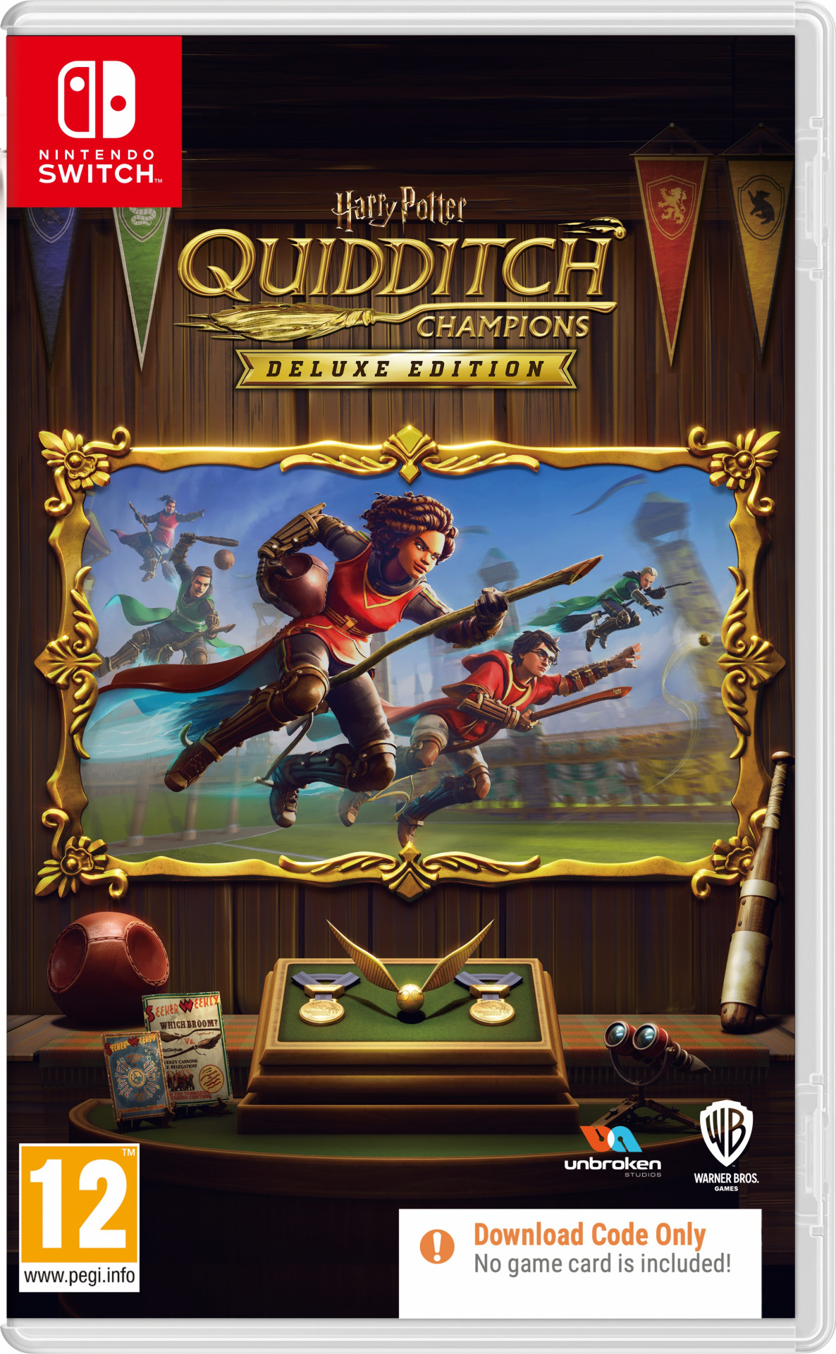 Harry Potter Quidditch Champions - Deluxe Edition (code in a box) - Nintendo Switch