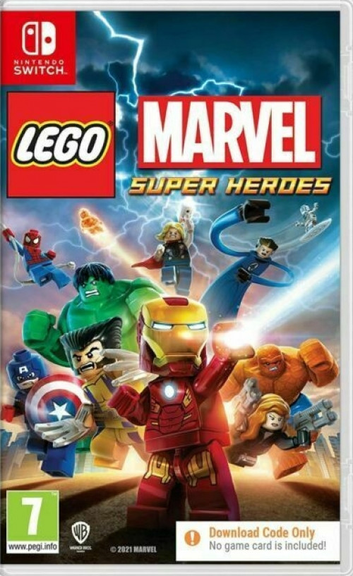 LEGO Marvel Super Heroes (Code in a Box) - Nintendo Switch