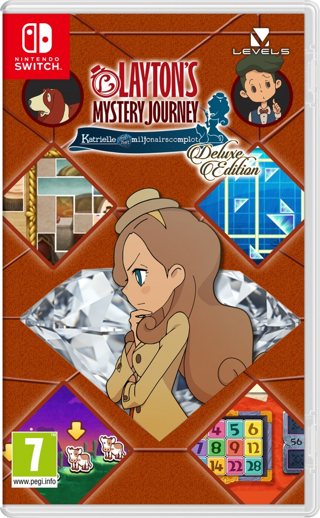 Layton's Mystery Journey Katrielle en het Miljonairscomplot Deluxe Edition - Nintendo Switch