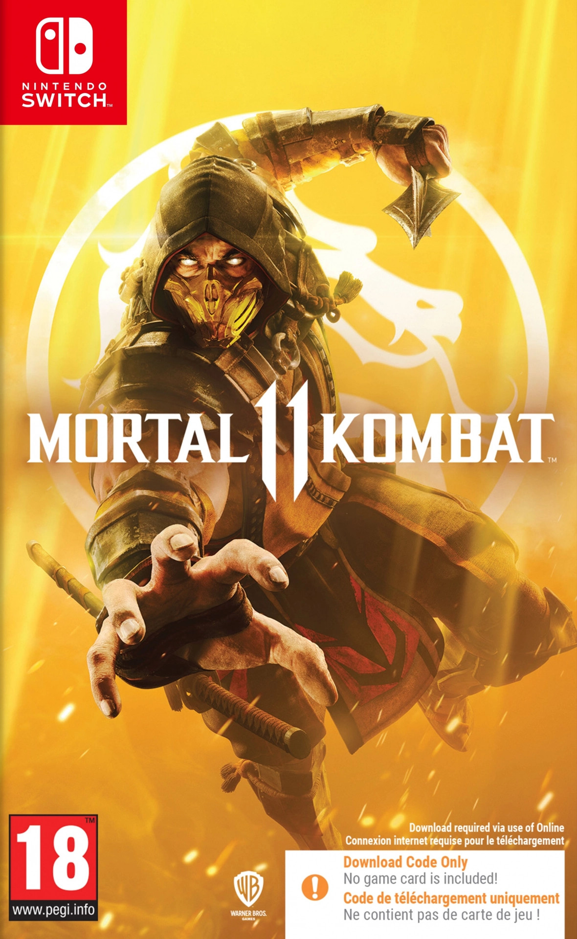 Mortal Kombat 11 (Code in a Box) - Nintendo Switch