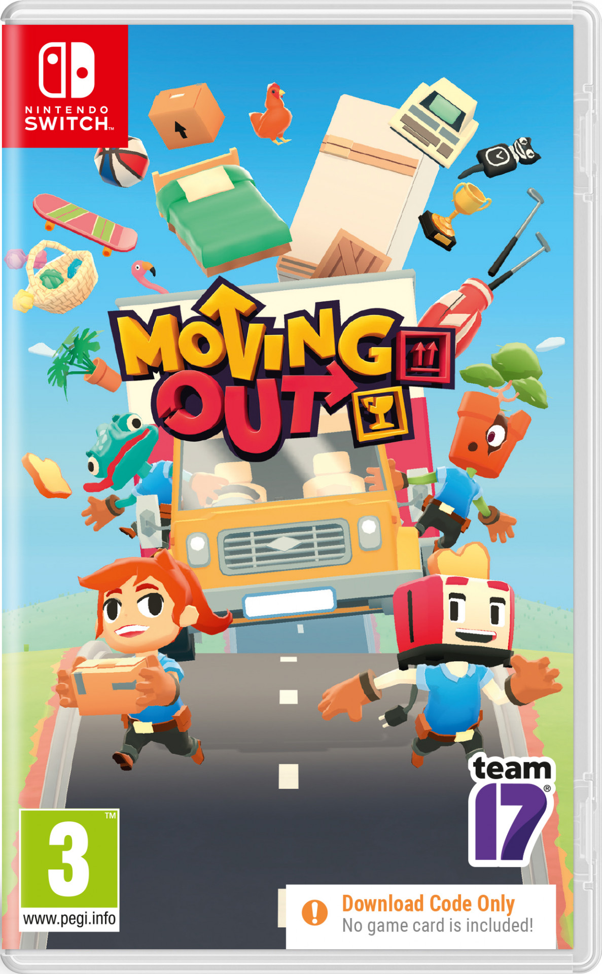Moving Out (Code in a Box) - Nintendo Switch