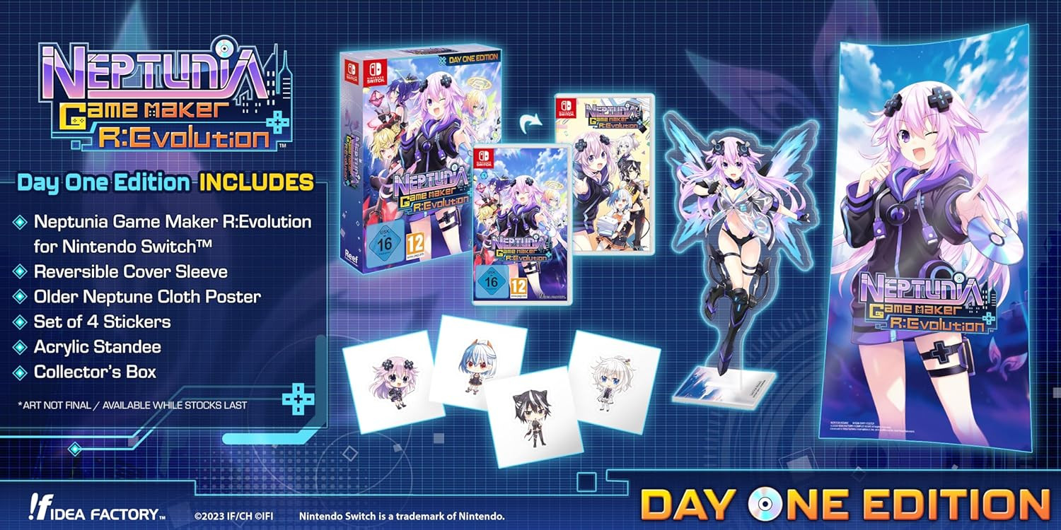 Neptunia Game Maker R:Evolution Day One Edition - Nintendo Switch