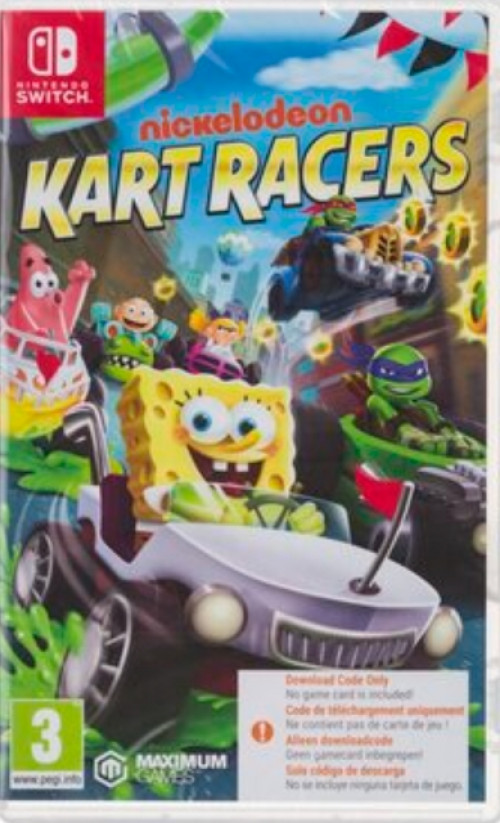 Nickelodeon Kart Racers (Code in a Box) - Nintendo Switch