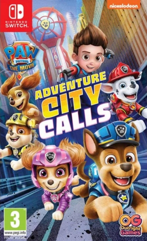 Paw Patrol The Movie Adventure: City Calls - Nintendo Switch