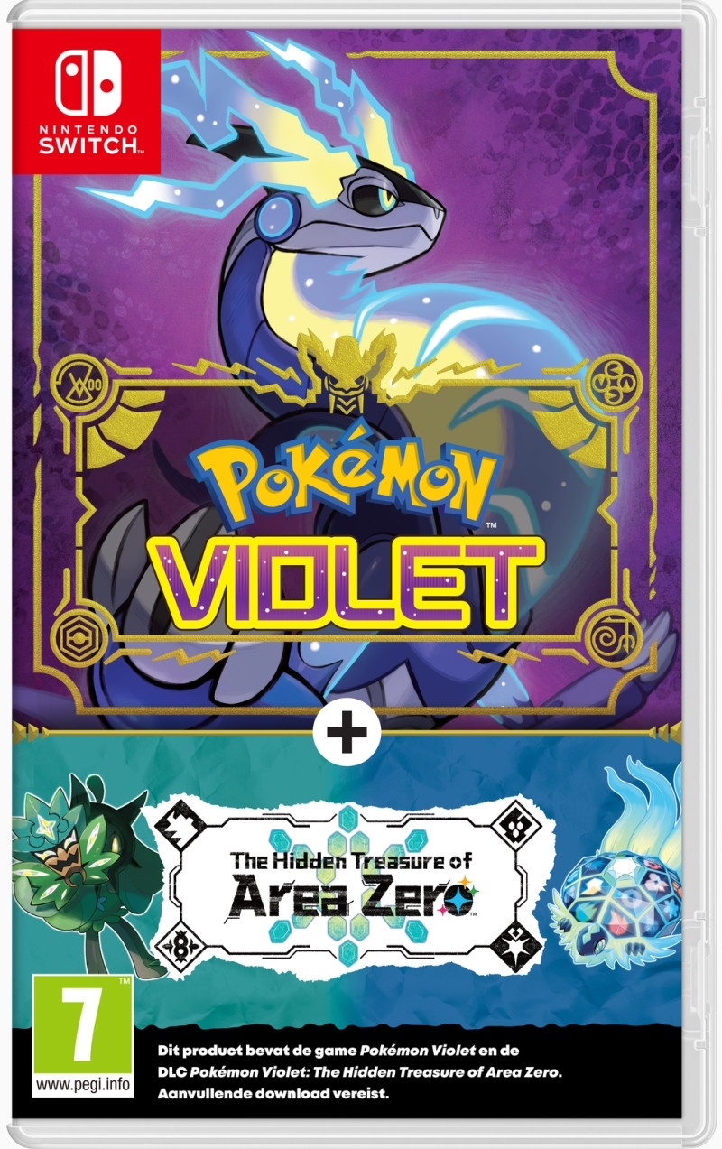 Pokemon Violet + The Hidden Treasure of Area Zero DLC - Nintendo Switch