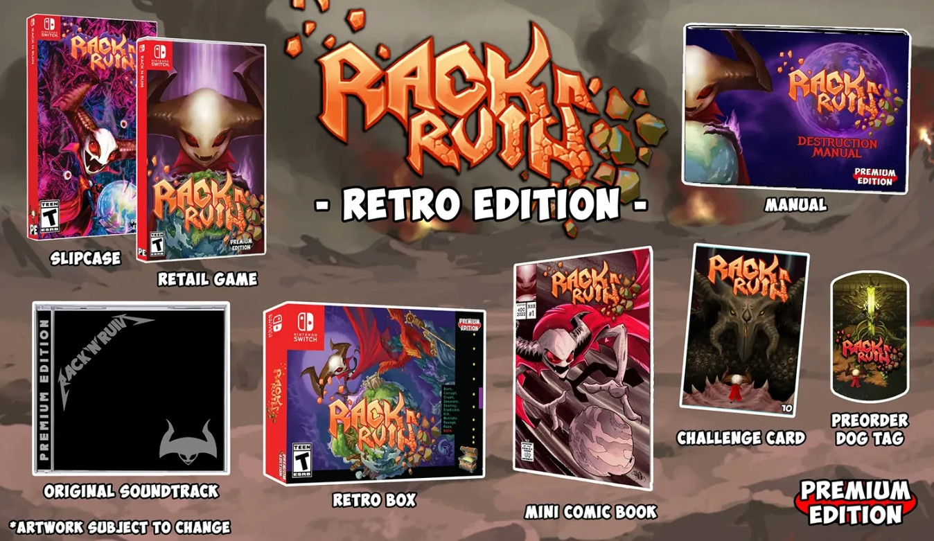 Rack n Ruin Retro Edition - Nintendo Switch