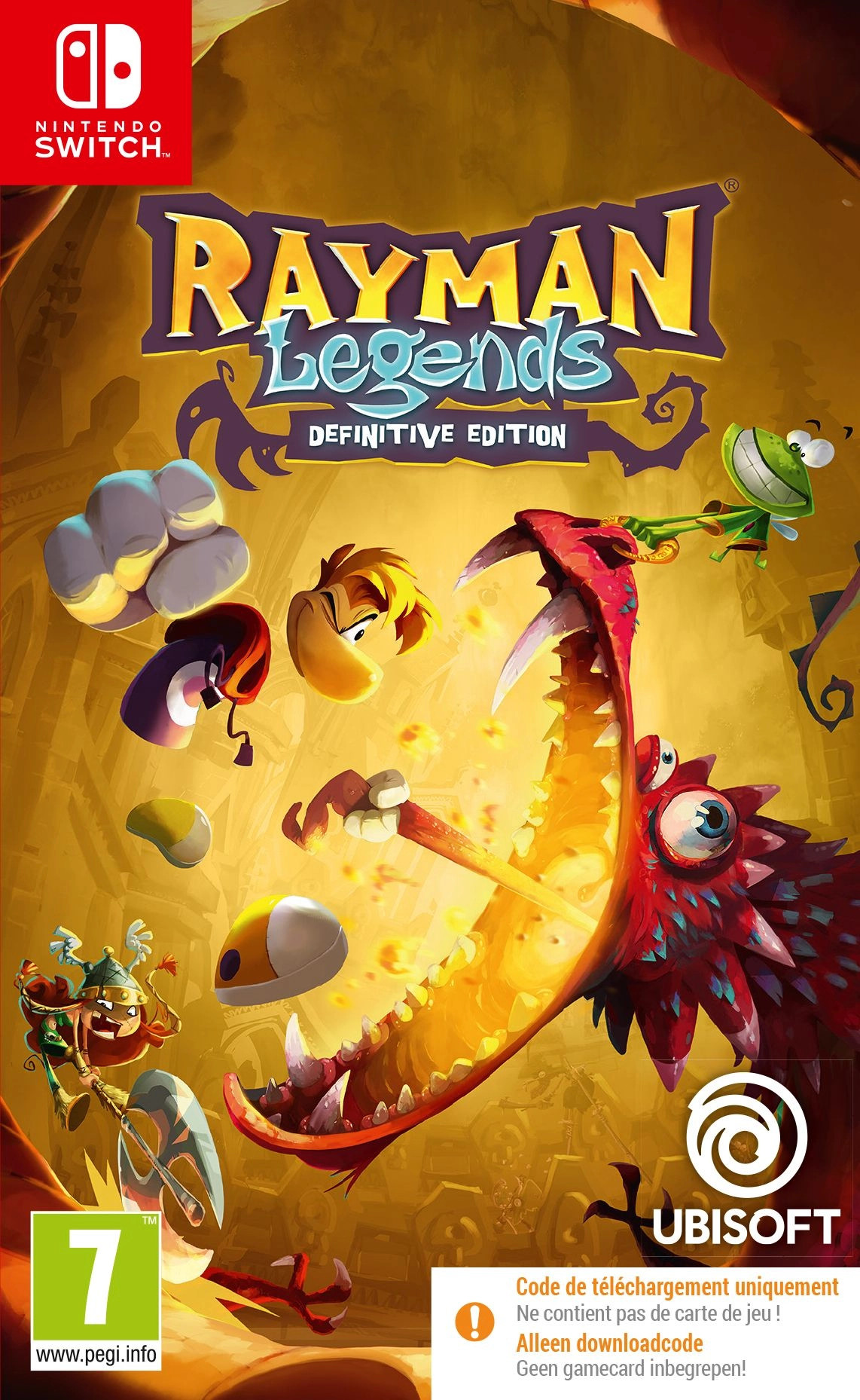 Rayman Legends Definitive Edition (Code in a Box) - Nintendo Switch