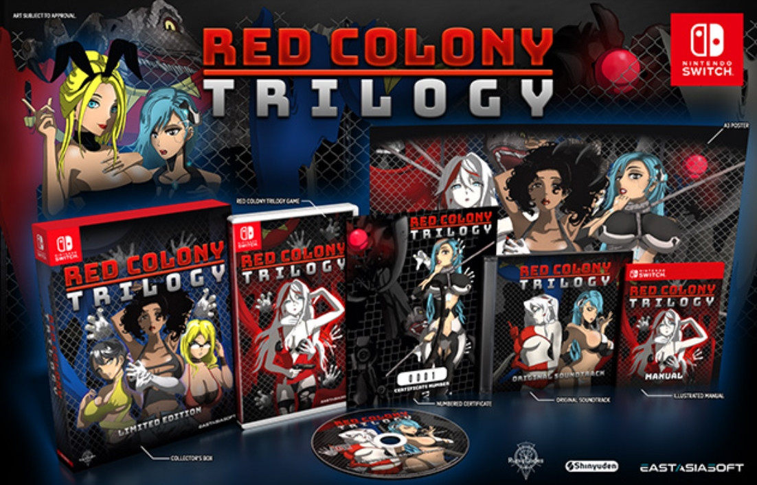 Red Colony Trilogy Limited Edition