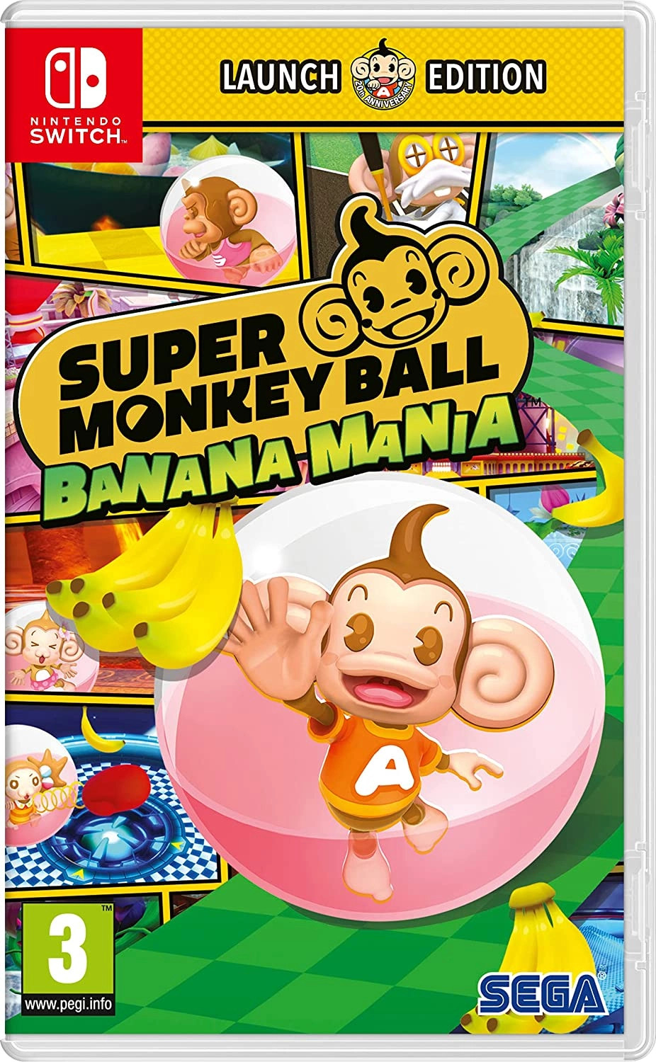 Super Monkey Ball Banana Mania - Launch Edition - Nintendo Switch