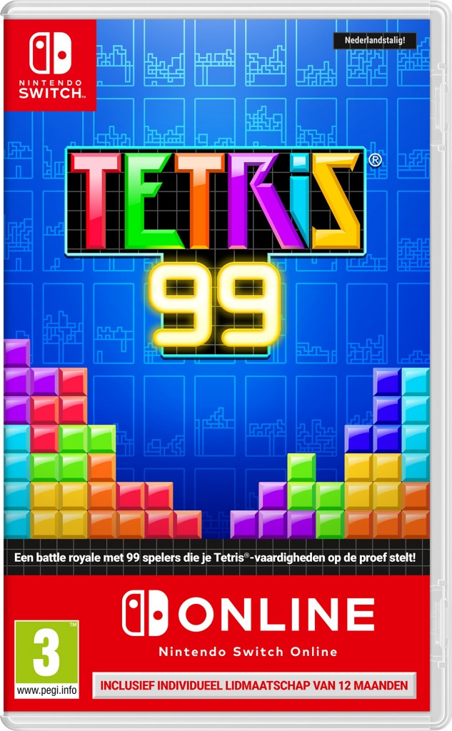 Tetris 99 + 12 Maanden Nintendo Switch Online - Nintendo Switch