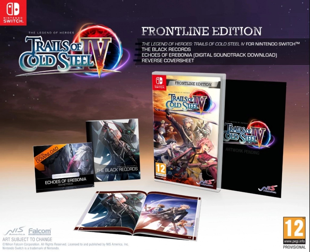 The Legend of Heroes Trails of Cold Steel IV Frontline Edition - Nintendo Switch