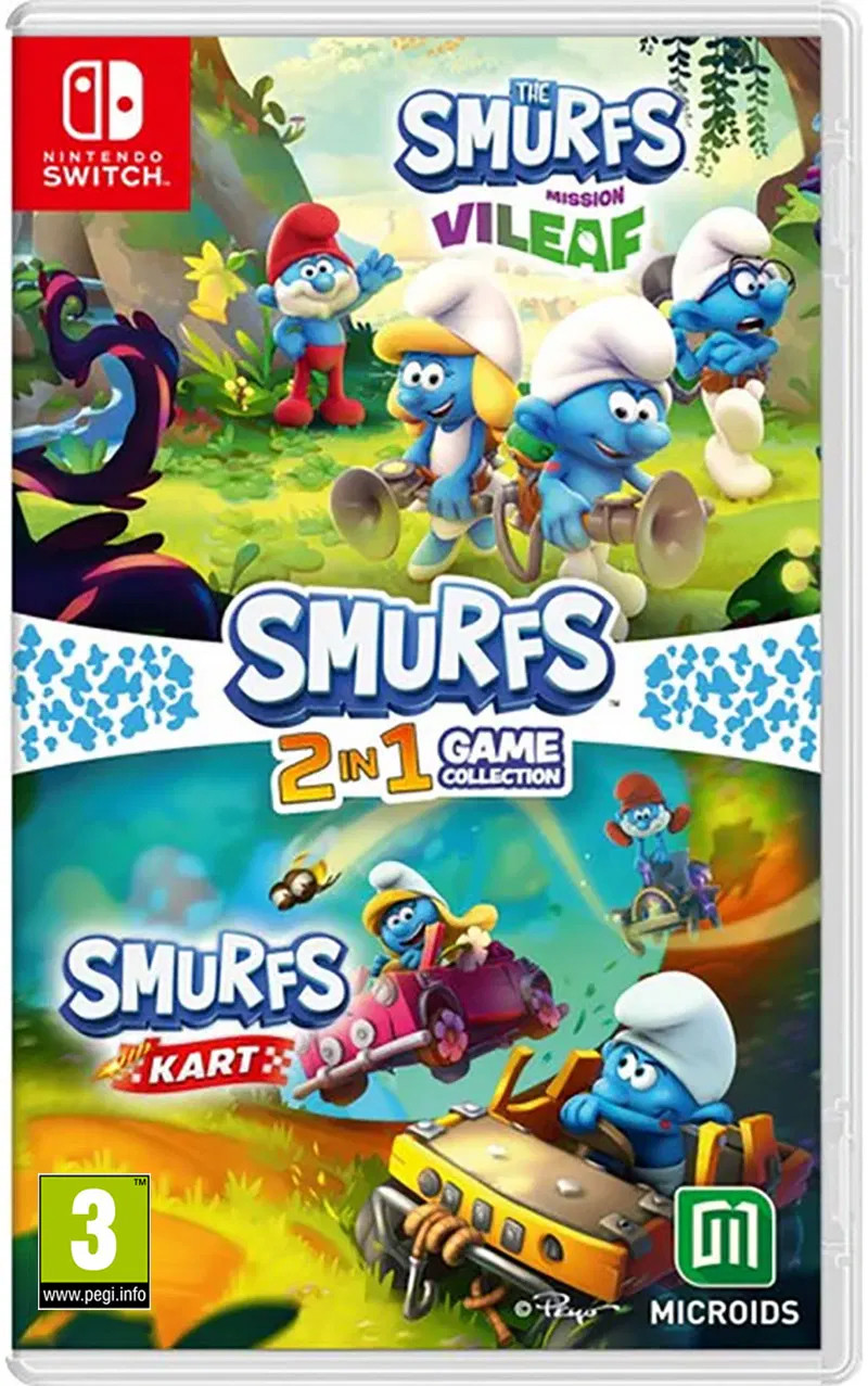 The Smurfs 2 in 1 Game Collection - Nintendo Switch