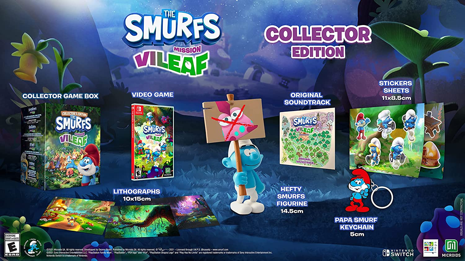 The Smurfs - Mission Vileaf Collector Edition - Nintendo Switch