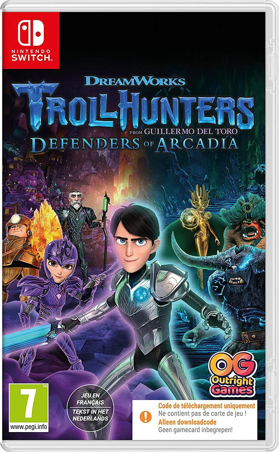 Trollhunters Defenders of Arcadia (code in a box) - Nintendo Switch