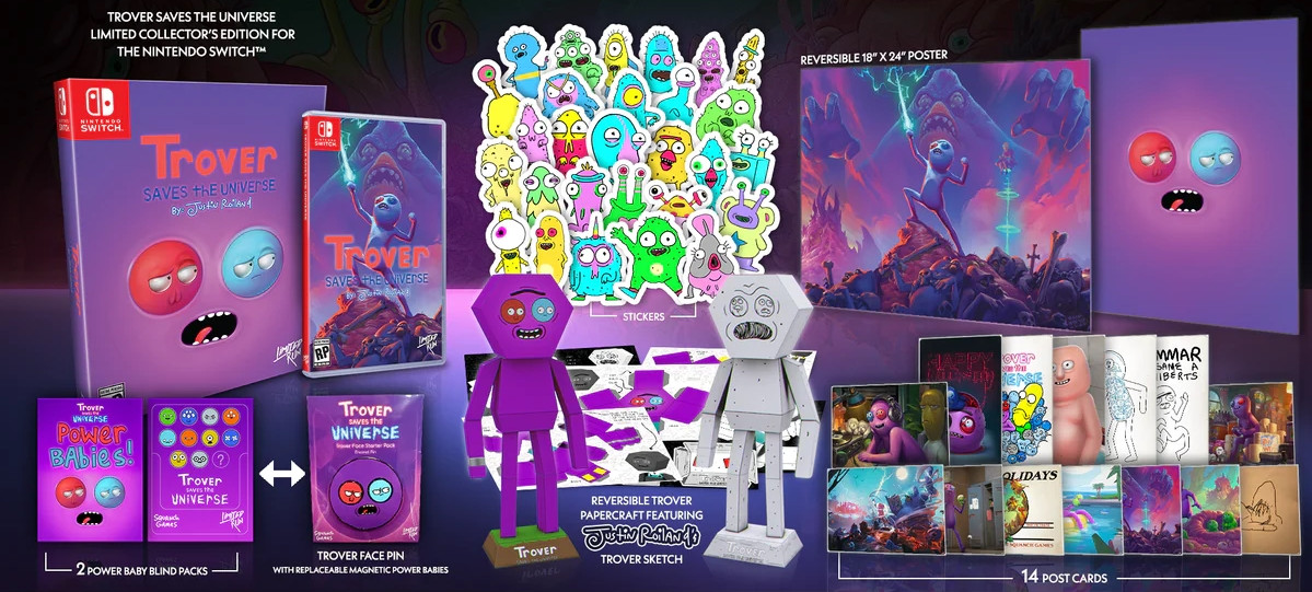 Trover Saves the Universe Collector's Edition (Limited Run Games) - Nintendo Switch