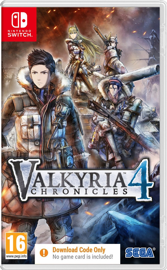 Valkyria Chronicles 4 (Code in a Box) - Nintendo Switch