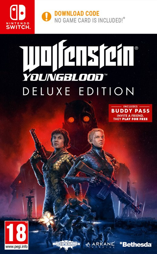 Wolfenstein Youngblood Deluxe Edition (digitaal) - Nintendo Switch