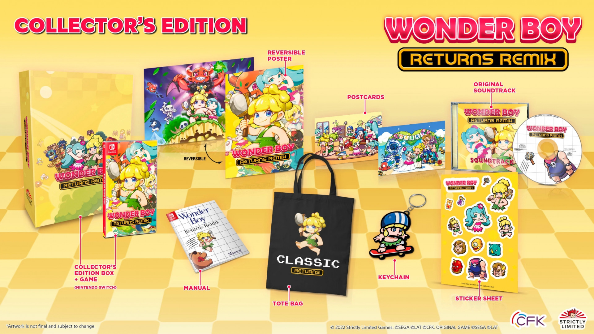 Wonder Boy Returns Remix Collector's Edition - Nintendo Switch