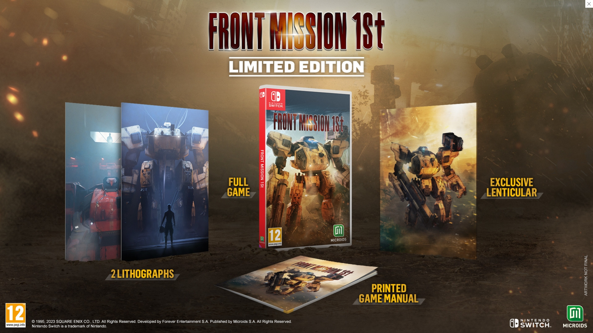 Front Mission 1st Remake: Limited Edition