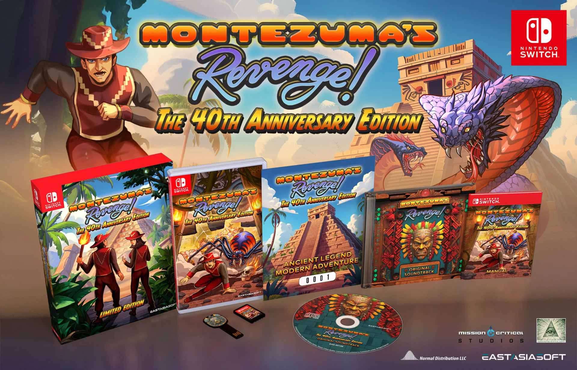 <br />
<b>Warning</b>:  Undefined variable $categoryPath in <b>/opt/bitnami/apache/htdocs/game/nintendo-switch/game.php</b> on line <b>250</b><br />
Montezuma's Revenge the 40th Anniversary Edition Limited Edition - 