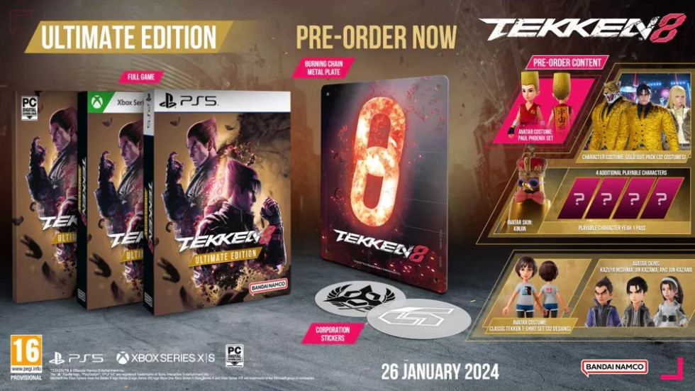 <br />
<b>Warning</b>: Undefined variable $categoryPath in <b>/var/www/gamescanner/game/playstation-5/game.php</b> on line <b>266</b><br />
Tekken 8 Ultimate Edition -