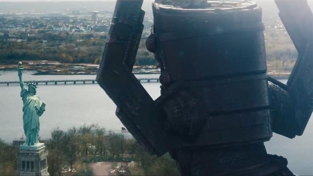 AMC Debuts ENORMOUS Galactus Popcorn Bucket for Fantastic Four