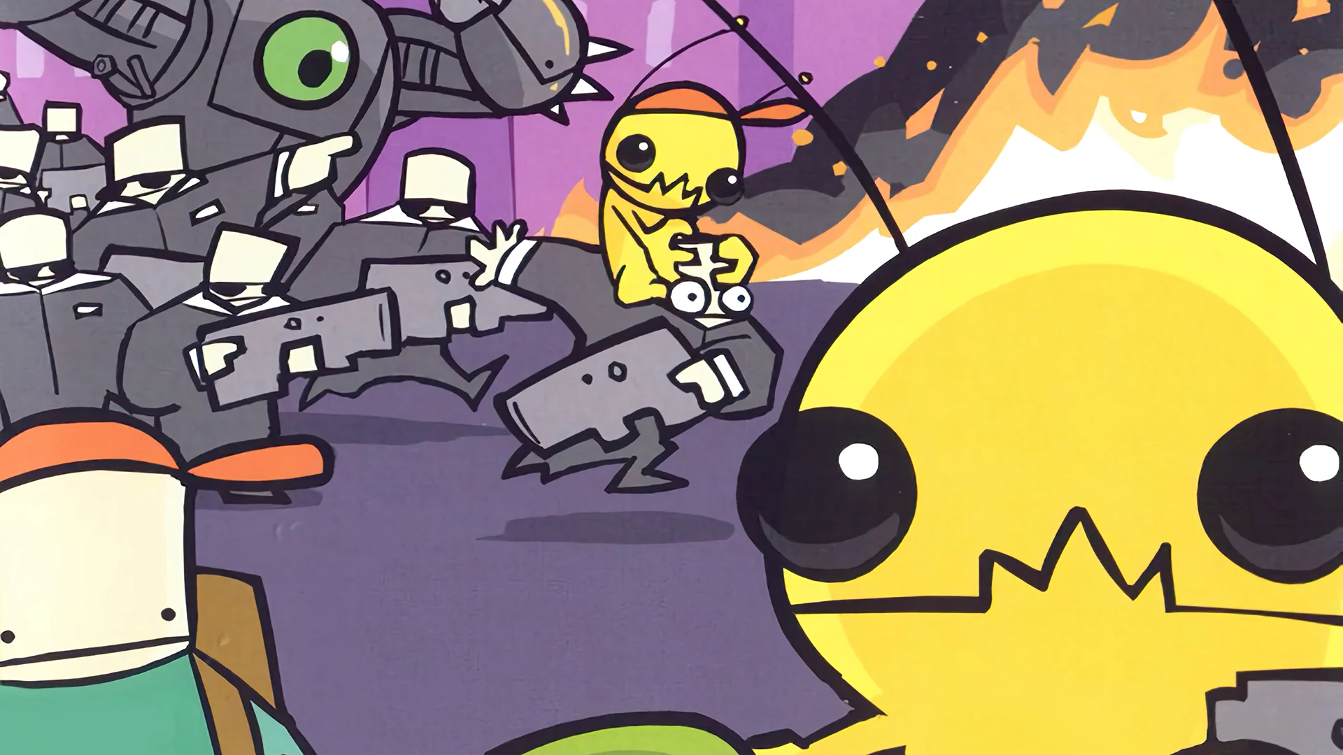 Alien Hominid Invasion and Alien Hominid HD will be released on November 1.
