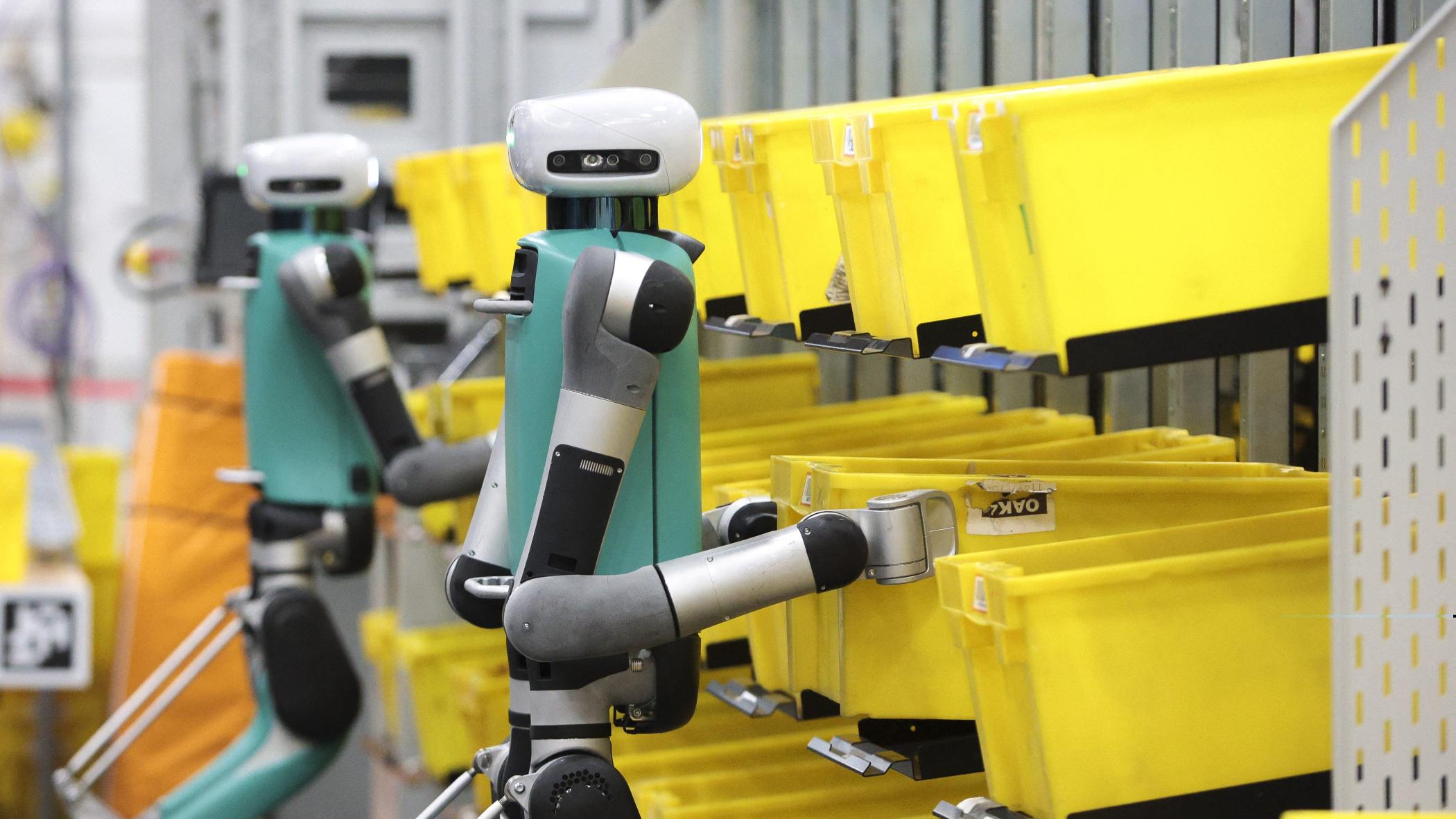 Amazon Tests Humanoid Robots in USA Warehouse Experiment