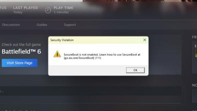 Battlefield 6 Dev DICE Aware Some PC Gamers Can’t Play
