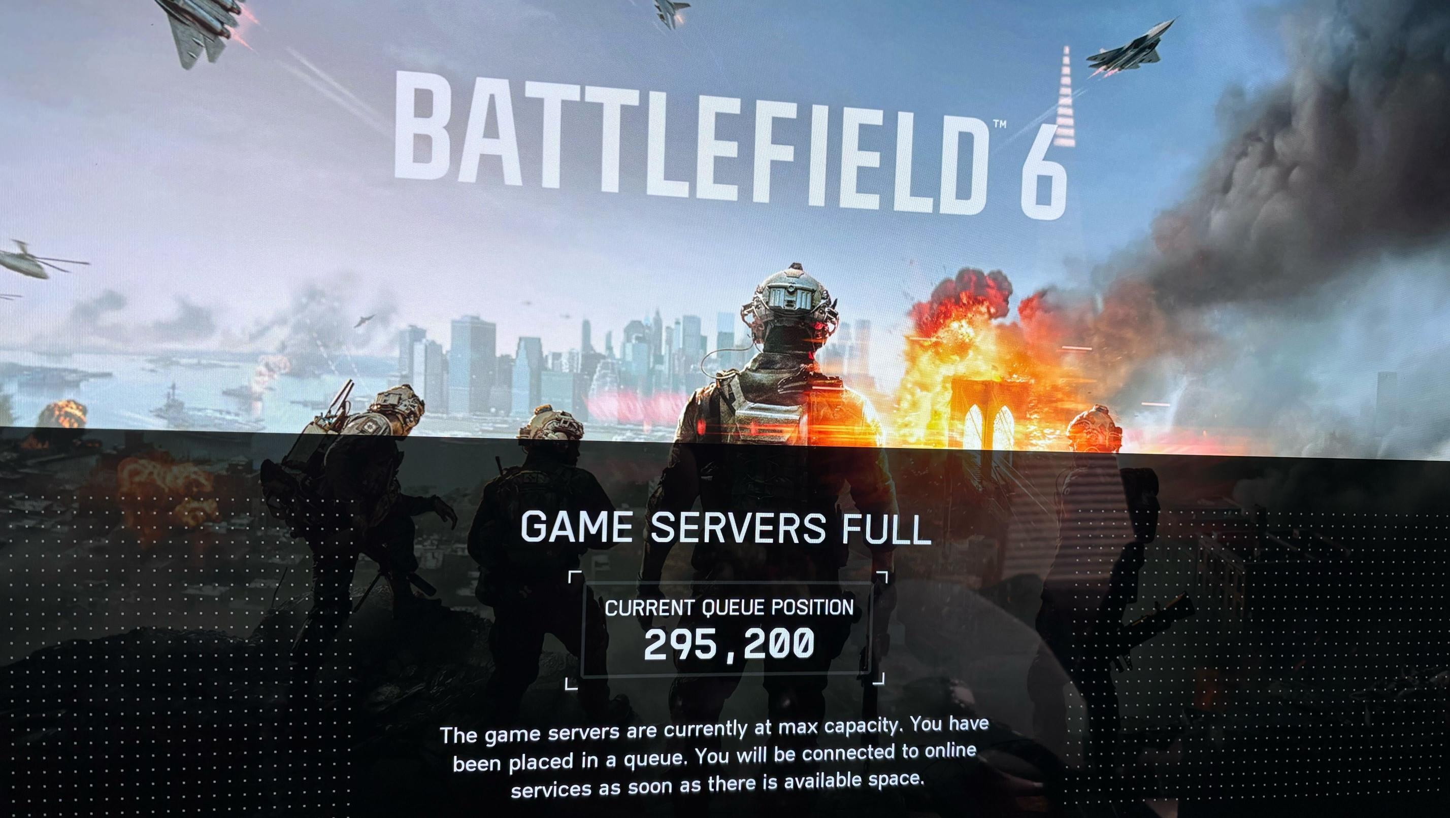 Battlefield 6 Launch: Fans Hit with Full Servers and Queue System