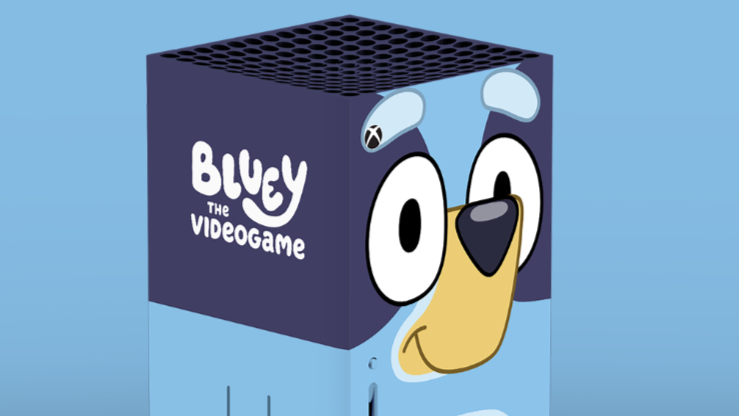 Bluey frenzy hits Xbox: Microsoft unveils one-of-a-kind Bluey Xbox Series X that fans can't get enough of