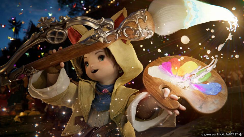 Final fantasy 14's latest job: become a pictomancer