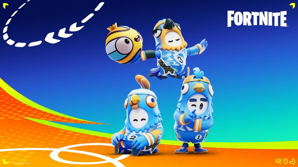 Fortnite Unleashes Crown Jam: Fall Guys Meets Sports Chaos