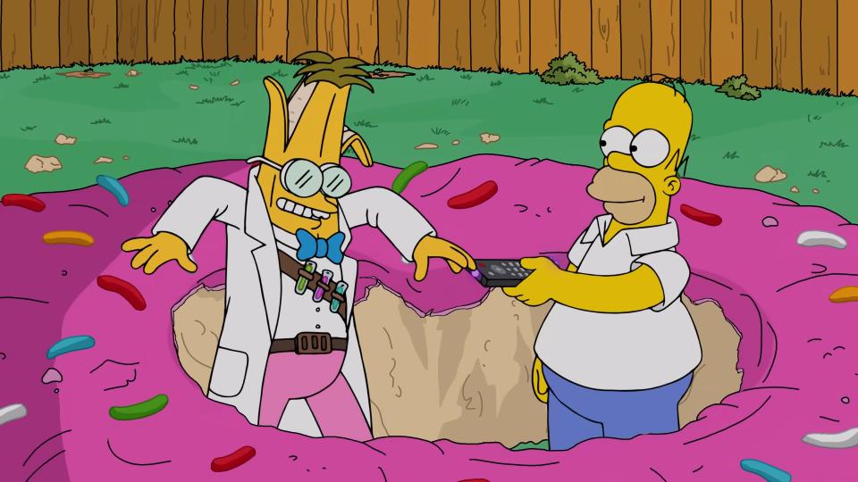 Homer Rains Donuts in New Simpsons Fortnite Short - Fans Rejoice