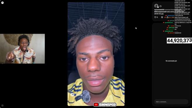 IShowSpeed Roasts Sora’s Wild Deepfakes – Kissing, Racing & More