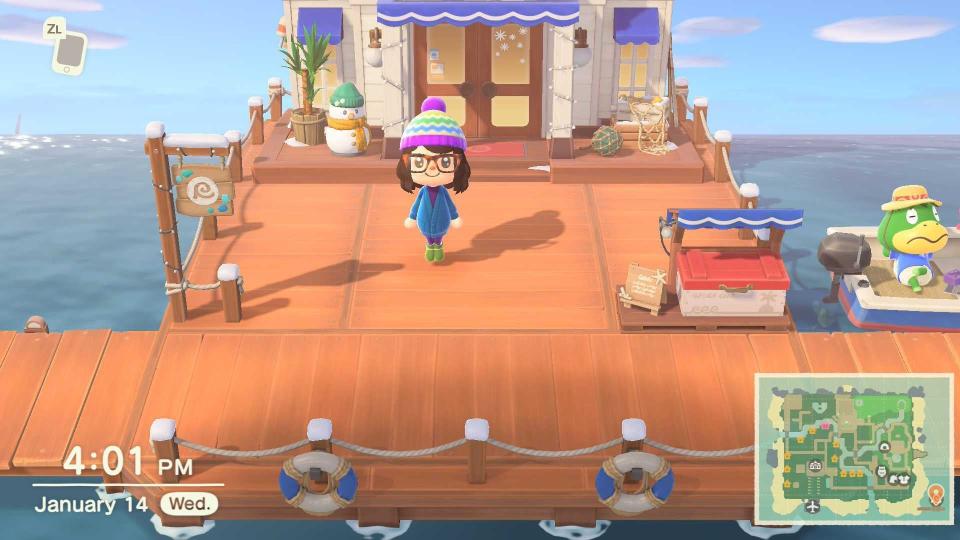 Jump, Strafe, and Walk Backwards in Animal Crossing: New Horizons