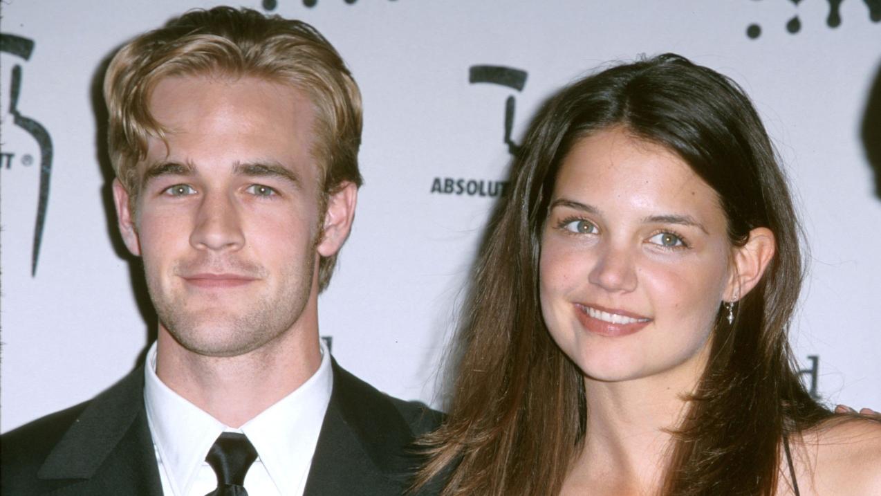 Katie Holmes Pays Tribute to Dawson's Creek Star James Van Der Beek